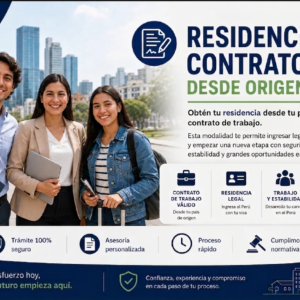 RESIDENCIA DE CONTRATO DESDE ORIGEN