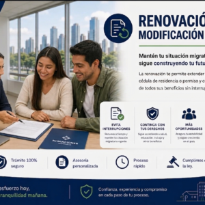 RENOVACION NIE / MODIFICACION A INICIAL