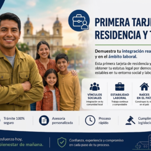 PRIMERA TARJETA DE RESIDENCIA O NIE